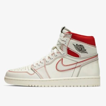 Air Jordan 1 Retro High Phantom Gym Red - Imagen 2