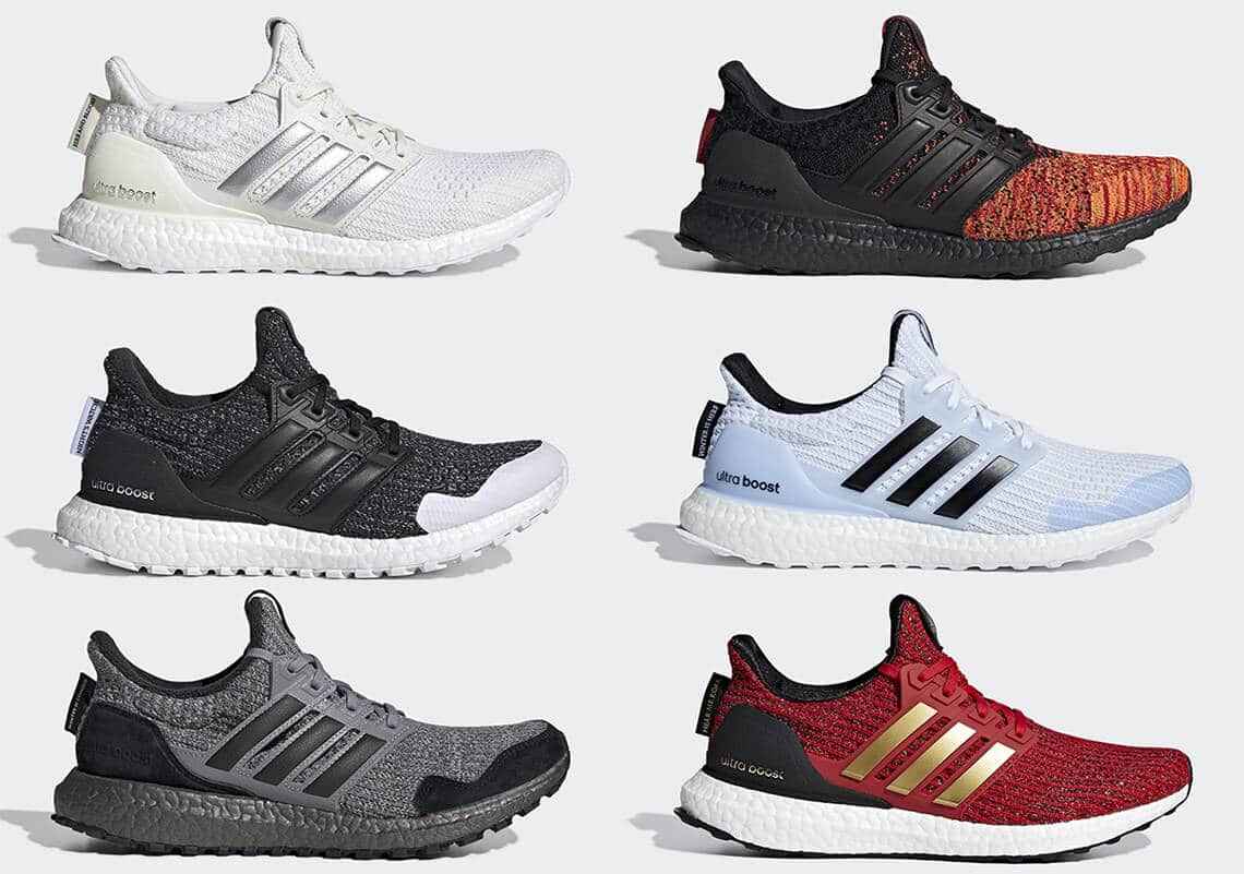 Se revela la colección completa de adidas Ultra Boost de Game of Thrones x 1 adidas game of thrones shoes