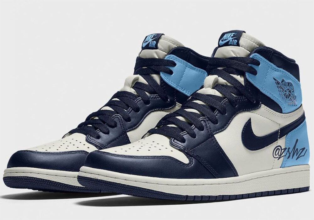Air Jordan 1 "UNC" en cuero preparado para un lanzamiento en agosto 1 air jordan 1 unc leather release info 1