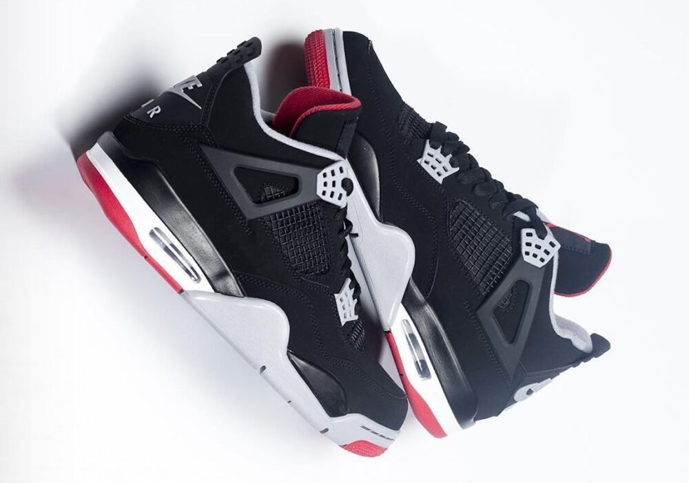 Primer vistazo al Air Jordan 4 "Bred" 2019 1 air jordan 4 bred black red 2019 308497 060 0