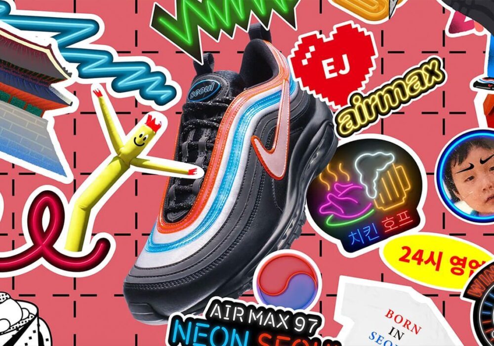 La colección de Nike On Air se lanza el 13 de abril en SNKRS 1 nike air max 97 on air seoul neon snkrs release date