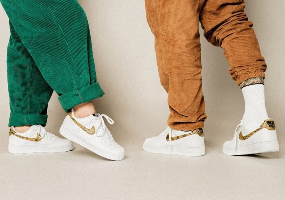 Nike devuelve a la Fuerza Aérea 1 "Python Snake" de 1996 1 nike air force 1 ivory snake AO1635 100 2