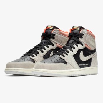Air Jordan 1 Retro High Neutral Grey Hyper Crimson