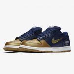 Nike SB Dunk Low Supreme Jewel Swoosh Gold