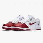 Nike SB Dunk Low Supreme Jewel Swoosh Red