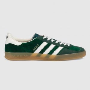 Adidas x Gucci Gazelle Green Suede