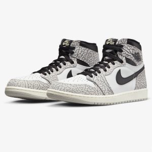 Air Jordan 1 High OG White Cement