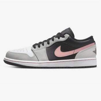 Air Jordan 1 Low Black Grey Pink - Imagen 2