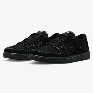 Air Jordan 1 Low x Travis Scott Black Phantom