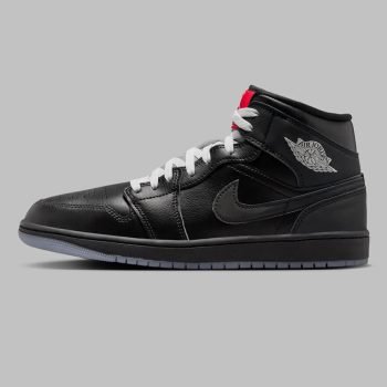 Air Jordan 1 Mid Black Metallic - Imagen 2