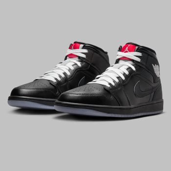 Air Jordan 1 Mid Black Metallic