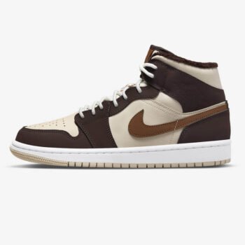 Air Jordan 1 Mid Brown Basalt Oatmeal - Imagen 2
