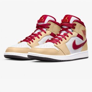 Air Jordan 1 Mid Cardinal