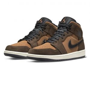 Air Jordan 1 Mid Dark Chocolate