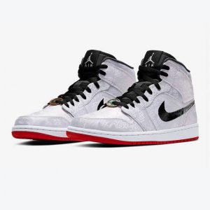 Air Jordan 1 Mid Fearless Clot
