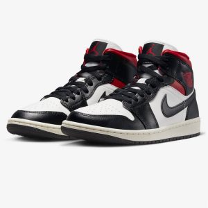 Air Jordan 1 Mid Gym Red Panda