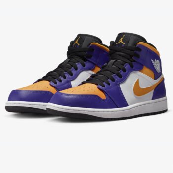 Air Jordan 1 Mid Lakers 2022