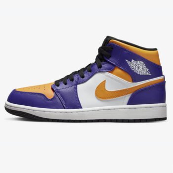 Air Jordan 1 Mid Lakers 2022 - Imagen 2