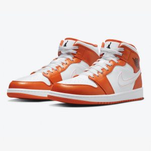 Air Jordan 1 Mid Metallic Orange