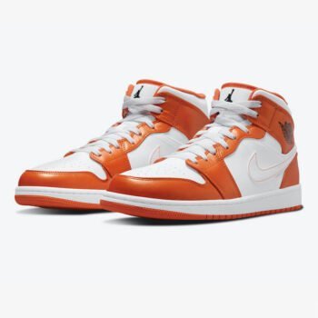 Air Jordan 1 Mid Metallic Orange