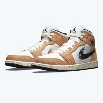 Air Jordan 1 Mid SE Brushstroke