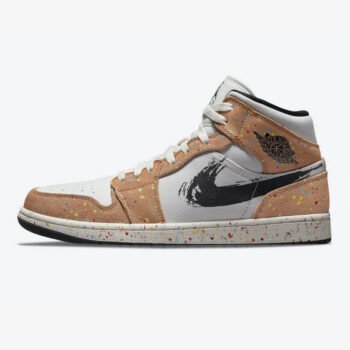 Air Jordan 1 Mid SE Brushstroke - Imagen 2