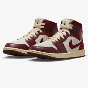 Air Jordan 1 Mid Tiki Leaf