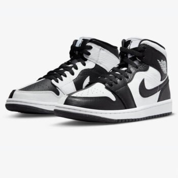 Air Jordan 1 Mid Split Black White