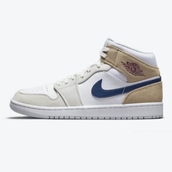 Air Jordan 1 Mid Tan Suede - Imagen 2