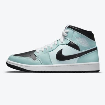 Air Jordan 1 Mid Aqua Blue Tint - Imagen 2
