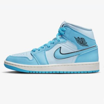 Air Jordan 1 Mid Ice Blue - Imagen 2