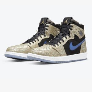 Air Jordan 1 Zoom CMFT Gold Laser