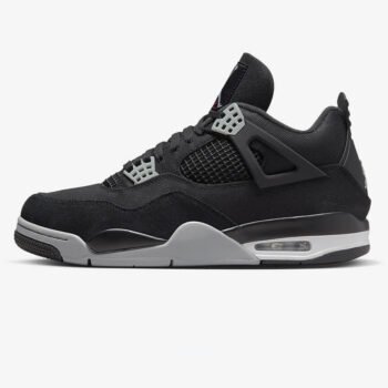 Air Jordan 4 Black Canvas - Imagen 2