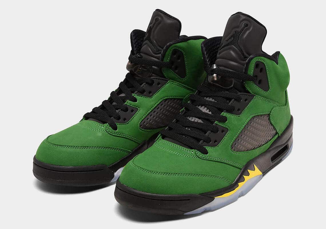 Air Jordan 5 ”Oregon” 1 Air Jordan 5 Oregon CK6631 307 Photos 4
