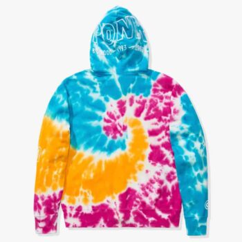 Bape Tie Dye Shark Wide Full Zip Hoodie - Imagen 2