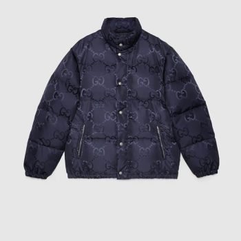 Gucci Jumbo GG canvas down jacket - Imagen 2