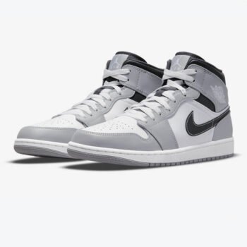 Air Jordan 1 Mid Light Smoke Grey