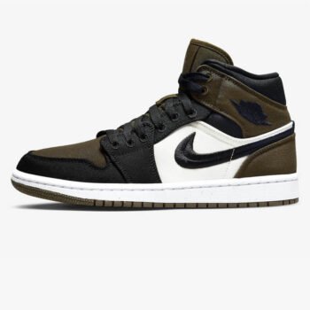 Air Jordan 1 Mid Olive Toe - Imagen 2