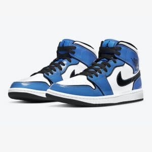 Air Jordan 1 Mid Signal Blue