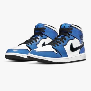Air Jordan 1 Mid Signal Blue