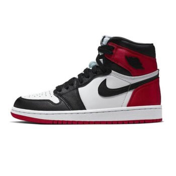 Womens Air Jordan 1 Retro High Satin Black Toe - Imagen 2