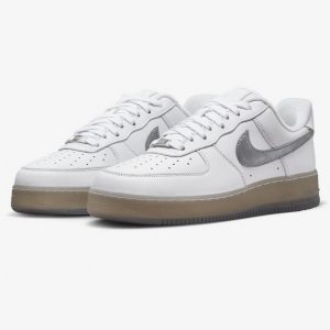 Nike Air Force 1 Low White Metallic