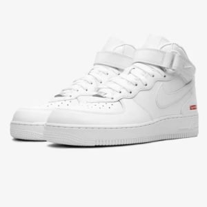 Nike Air Force 1 Mid Supreme White