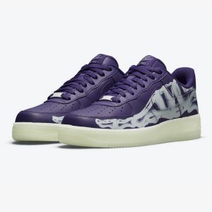 Nike Air Force 1 Low Purple Skeleton