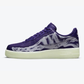 Nike Air Force 1 Low Purple Skeleton - Imagen 2