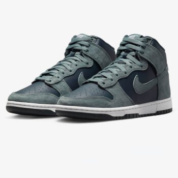 Nike Dunk High Teal Suede