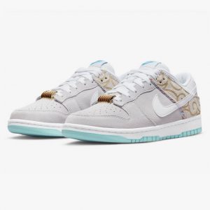 Nike Dunk Low Barber Shop Grey