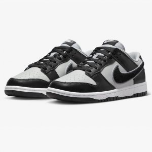 Nike Dunk Low Chenille Swoosh Black