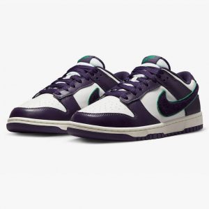 Nike Dunk Low Chenille Swoosh Purple