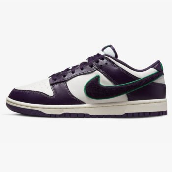 Nike Dunk Low Chenille Swoosh Purple - Imagen 2